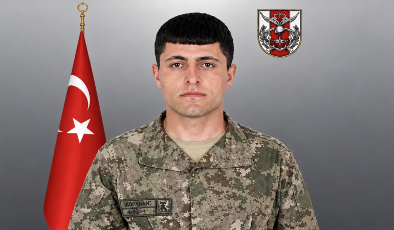 Çerkezköy’e Şehit Ateşi Düştü: Ziya Koparan Şehit Oldu