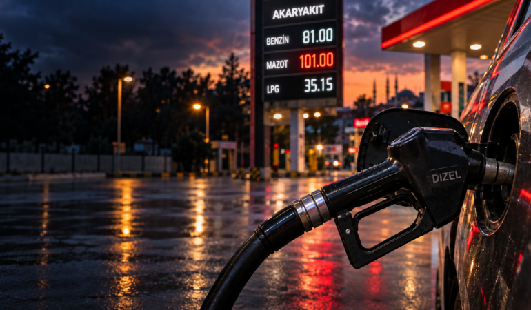 Motorine Zam Geldi: Tekirdağ’da Mazot Fiyatı 100 TL’yi Aştı