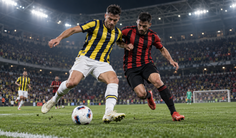 Gaziantep FK 0-0 Fenerbahçe: Sarı-Lacivertliler Deplasmanda Puan Kaybetti