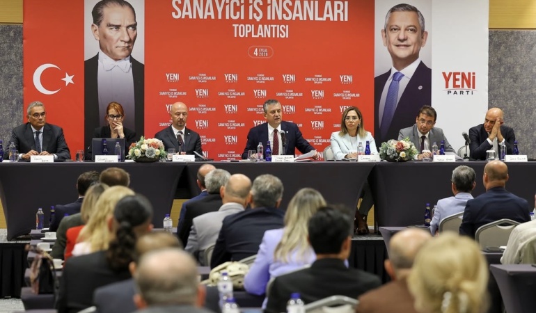 Özgür Özel Tekirdağ’da İş Dünyasıyla Bir Araya Geldi
