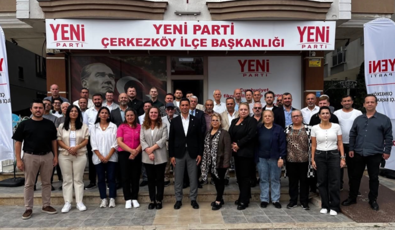 Yeni Parti Çerkezköy’de Birinci Olağan Delege Kongresi Başladı