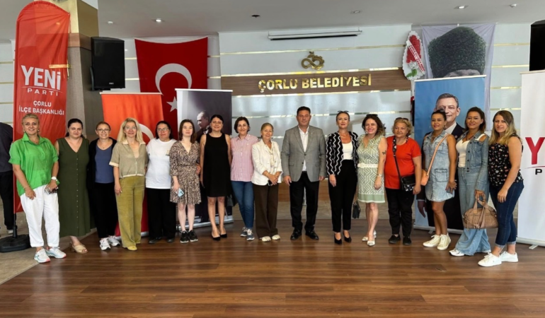 Yeni Parti Çorlu İlçe Başkanlığı Delege Seçimini Tamamladı