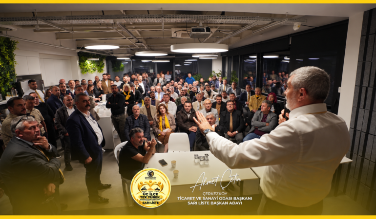 Ahmet Çetin’den ÇTSO Seçimleri Öncesi Açıklama