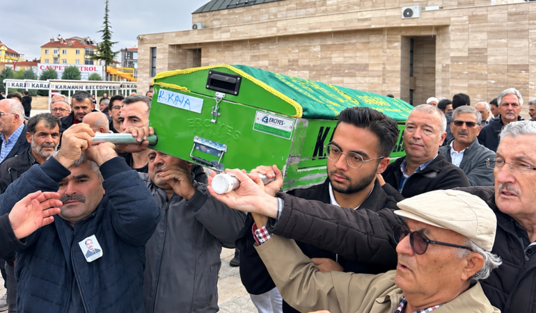 Op. Dr. Rahmi Kaya Karaman’da Son Yolculuğuna Uğurlandı